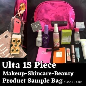 🆕ULTA Makeup skincare beauty 15 piece sample bag